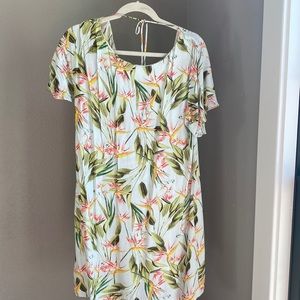 Zara floral dress